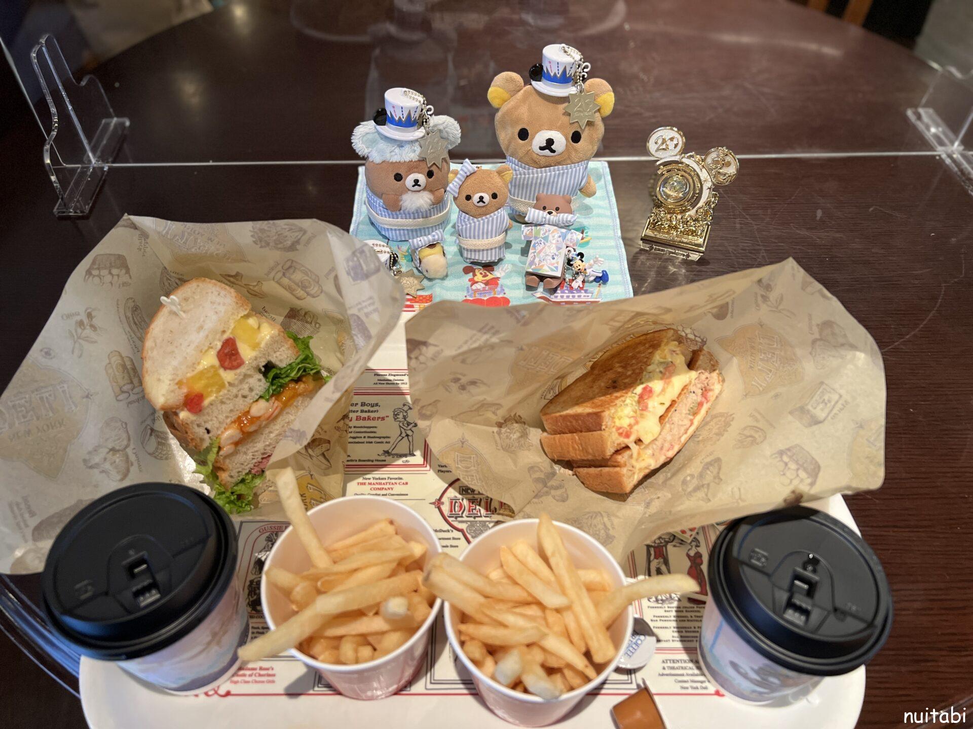 ディズニーシー ニューヨークデリ 朝早くから開いているので 朝食にもオススメです 8月ディズニー4泊5日の旅 ぬいたび ディズニーシー ニューヨークデリ 朝早くから開いているので 朝食にもオススメです 8月ディズニー4泊5日の旅 ぬいたび