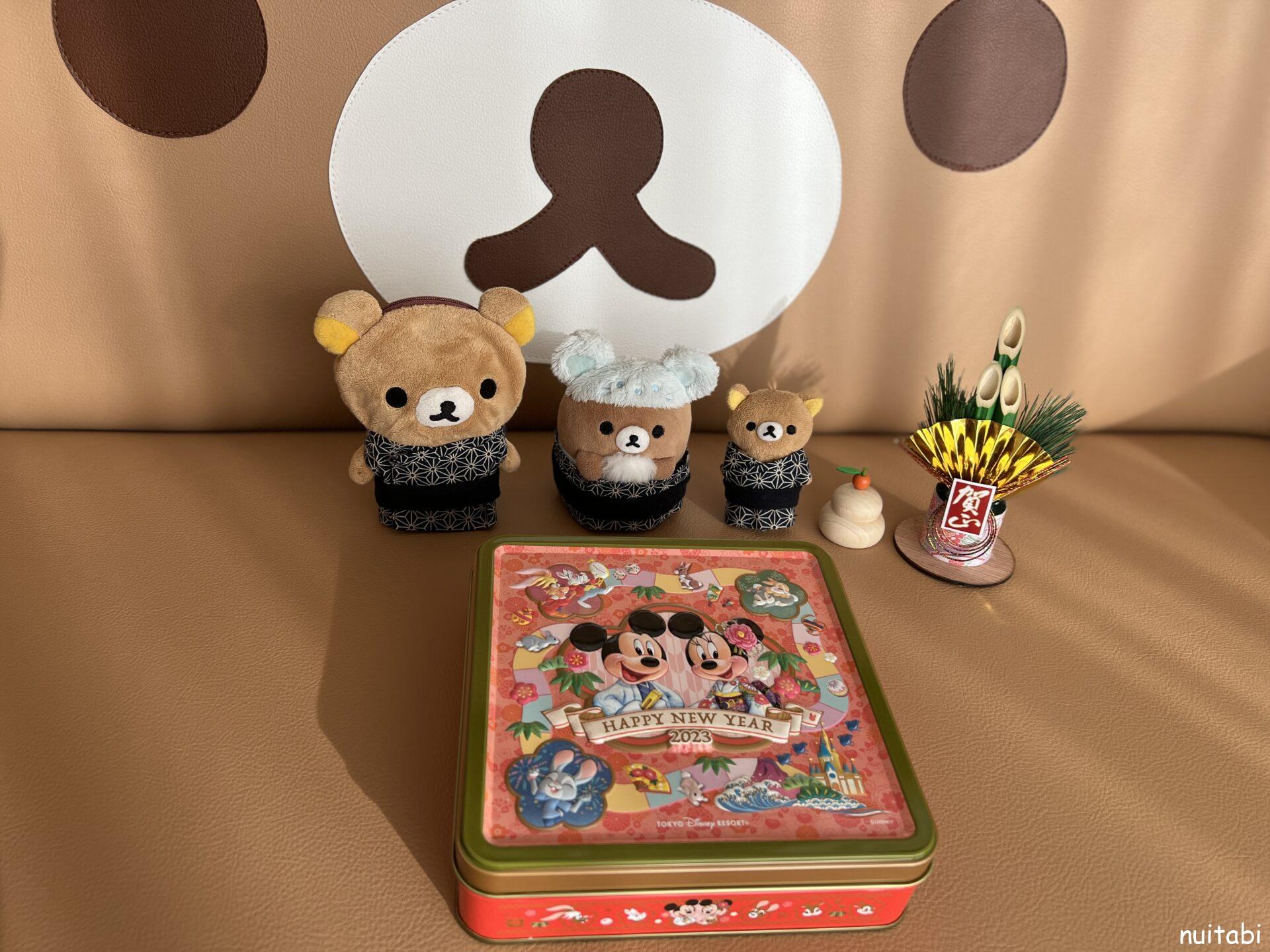 ディズニーリゾート2023 お正月のお菓子 クッキーの数が減った ユーハイムのクッキー缶 ぬいたび ディズニーリゾート2023 お正月のお菓子 クッキーの数が減った ユーハイムのクッキー缶 ぬいたび